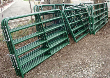China Painéis galvanizados da cerca dos rebanhos animais, tamanho personalizado do gado portas resistentes fornecedor