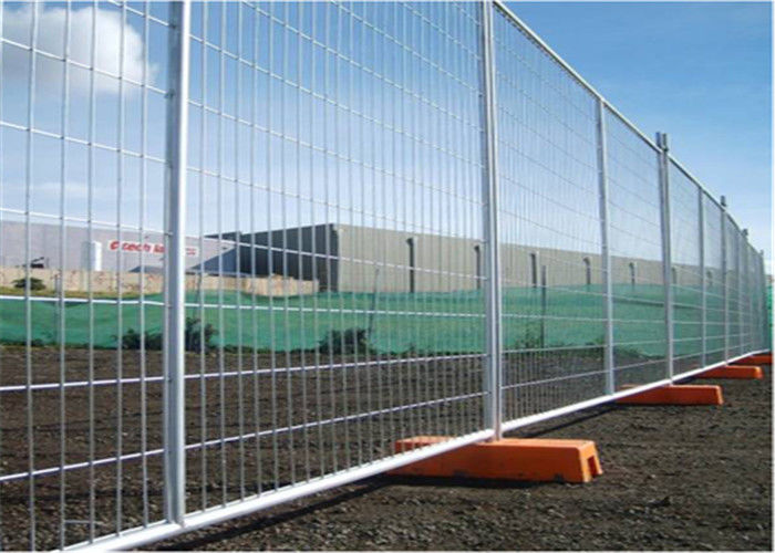 Tamanho provisório galvanizado do tubo da cerca 32*1.5mm da estrutura simples para o campo de esportes