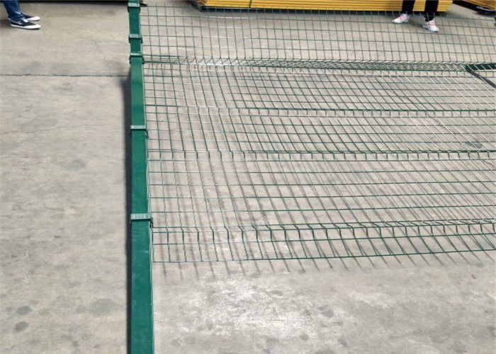 Pós pulverizaram cores altas de RAL da corrosão dos painéis de rede de arame do revestimento anti